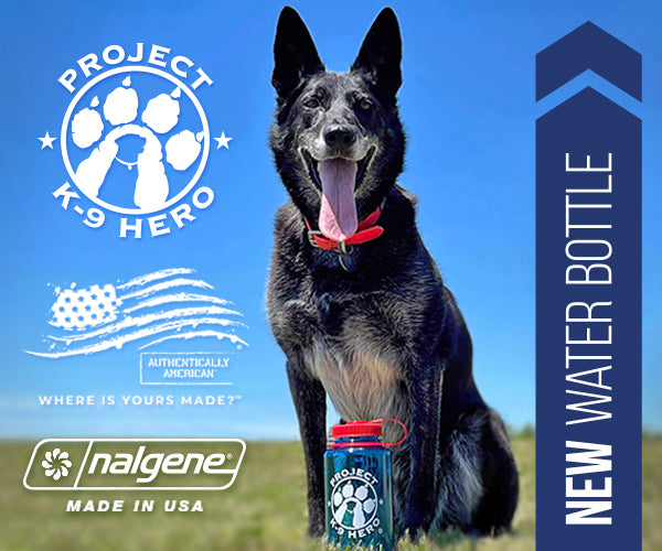 $28 - REDD Nalgene Water Bottle by Authentically American – Project K-9 Hero