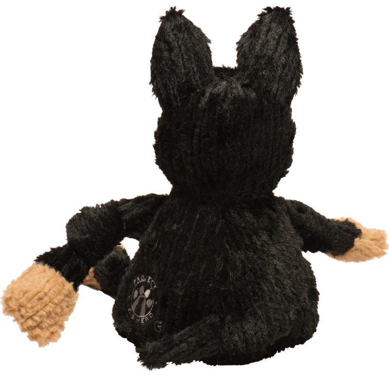 Project K-9 Hero HuggleHounds Knottie Dog Toy, K-9 Mattis, Squeaky