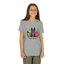 Load image into Gallery viewer, K-9 Yoube Youth T-shirt - ATHLETIC GRAY