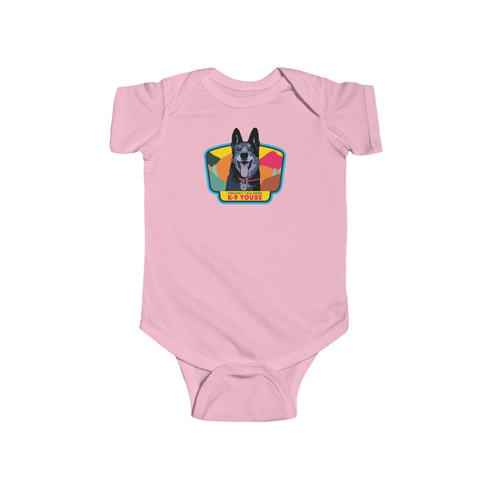 K-9 Yoube Infant Bodysuit - PINK
