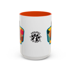 K-9 Yoube Ceramic Mug (15 oz) ORANGE
