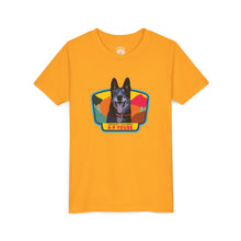 Load image into Gallery viewer, K-9 Yoube Youth T-shirt - GOLD