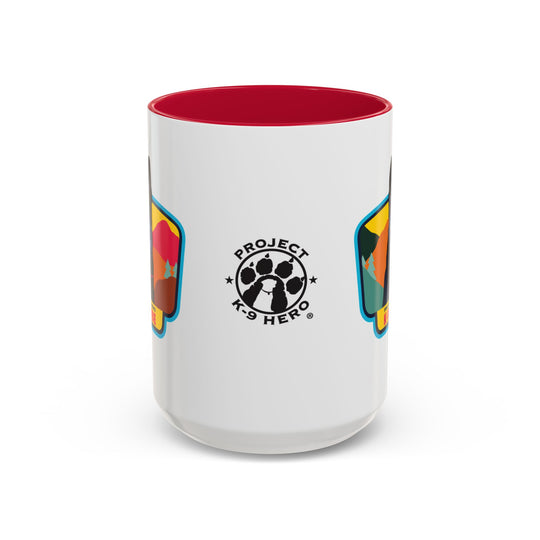 K-9 Yoube Ceramic Mug (15 oz) RED