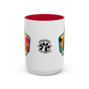 K-9 Yoube Ceramic Mug (15 oz) RED