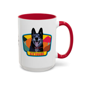 K-9 Yoube Ceramic Mug (15 oz) RED