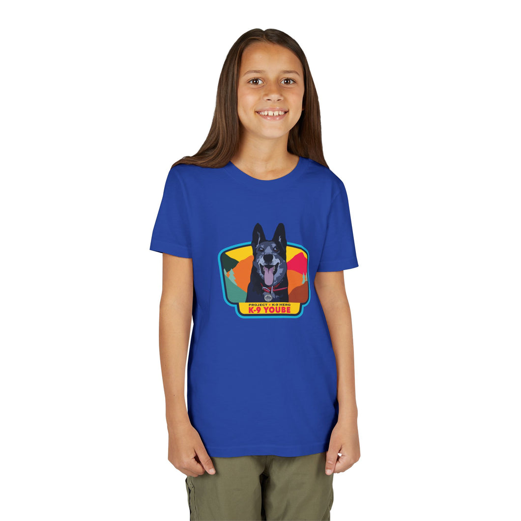 K-9 Yoube Youth T-shirt - ROYAL BLUE