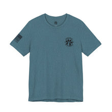 Load image into Gallery viewer, MWD RENO (B268) #163 Unisex T-Shirt - HEATHER DEEP TEAL