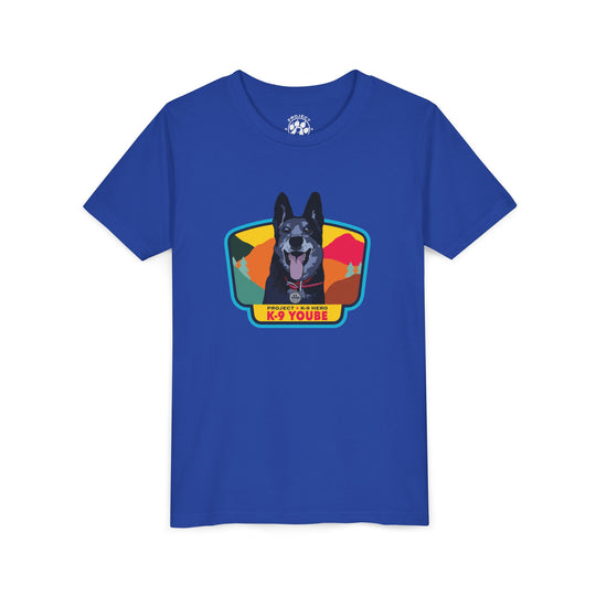 K-9 Yoube Youth T-shirt - ROYAL BLUE