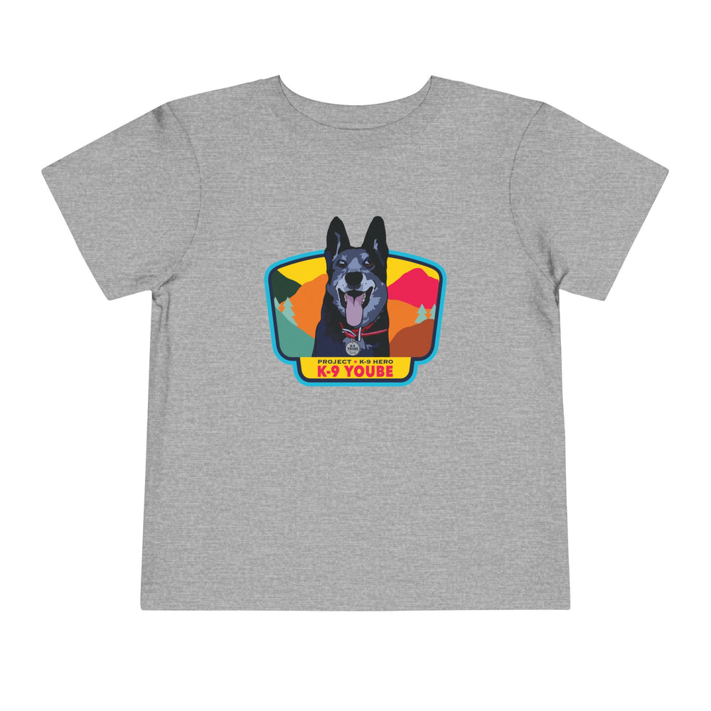 K-9 Yoube Toddler T-shirt - ATHLETIC GRAY