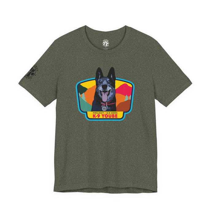 K-9 Yoube Unisex T-Shirt - MILITARY GREEN
