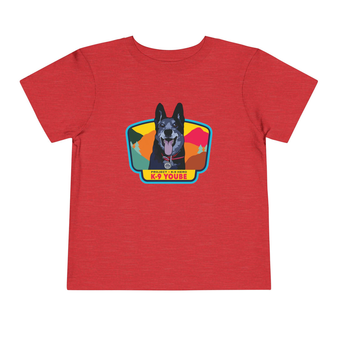 K-9 Yoube Toddler T-shirt - RED