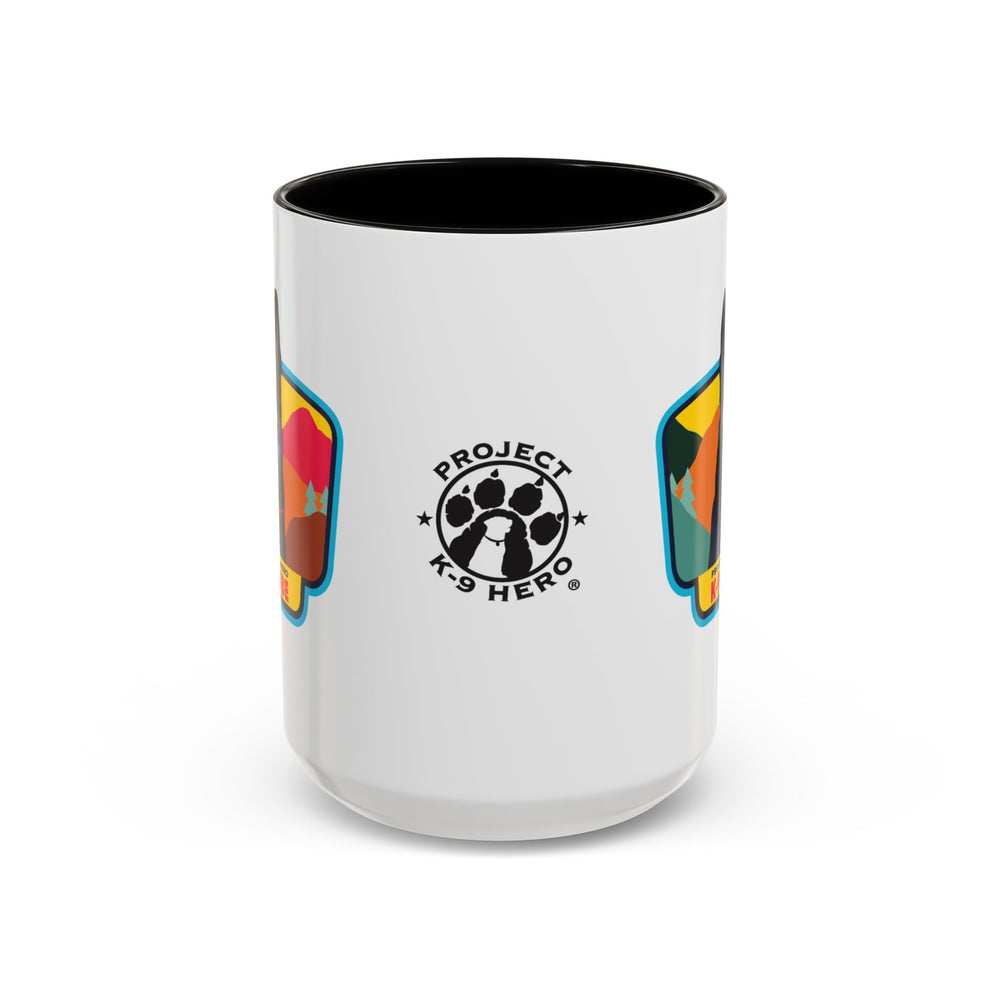 K-9 Yoube Ceramic Mug (15 oz) BLACK