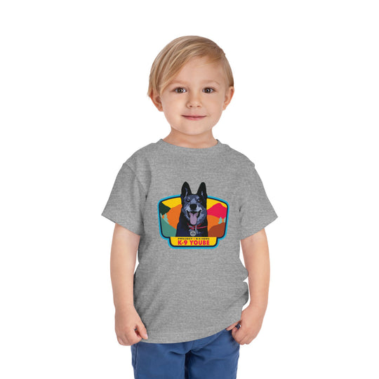 K-9 Yoube Toddler T-shirt - ATHLETIC GRAY