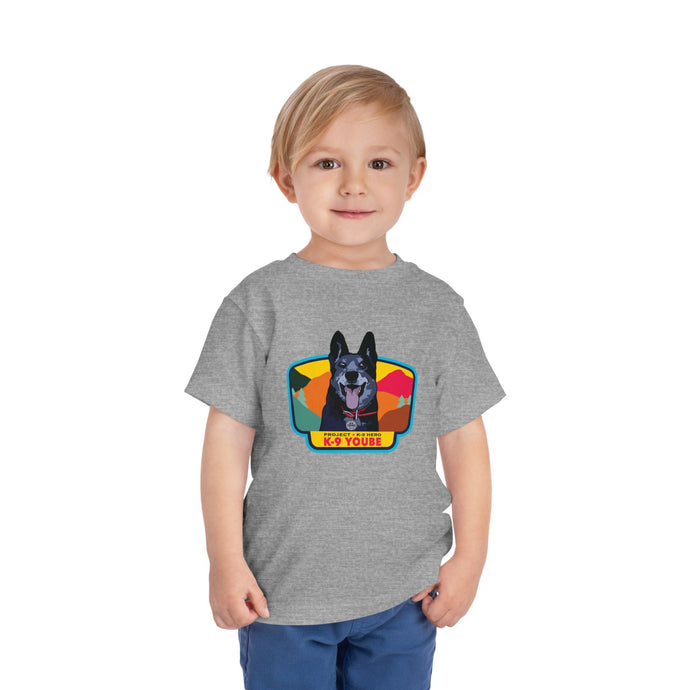 K-9 Yoube Toddler T-shirt - ATHLETIC GRAY