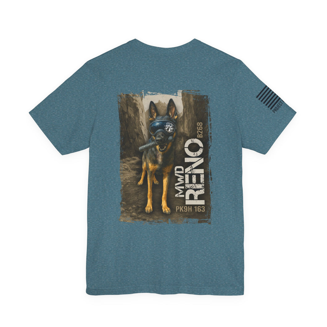 MWD RENO (B268) #163 Unisex T-Shirt - HEATHER DEEP TEAL