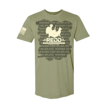 Load image into Gallery viewer, $40 - Authentically American Sweat T-Shirt with REDD Logo