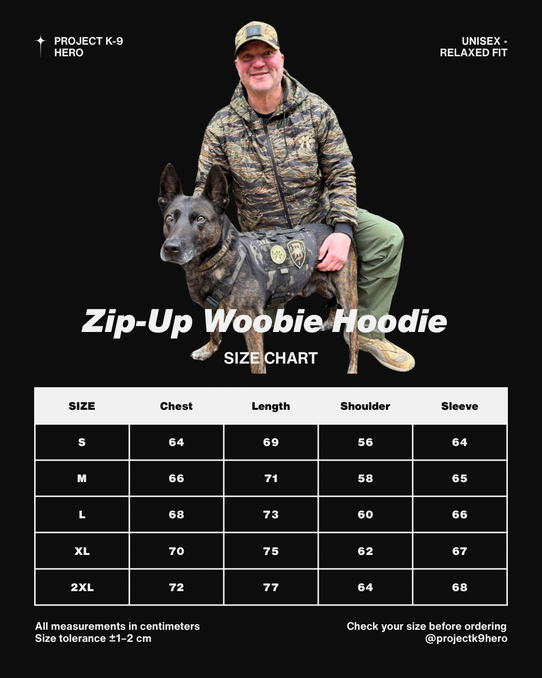 Woobie Hoodie Tiger Stripe Camo Zip-Up Trainer Edition