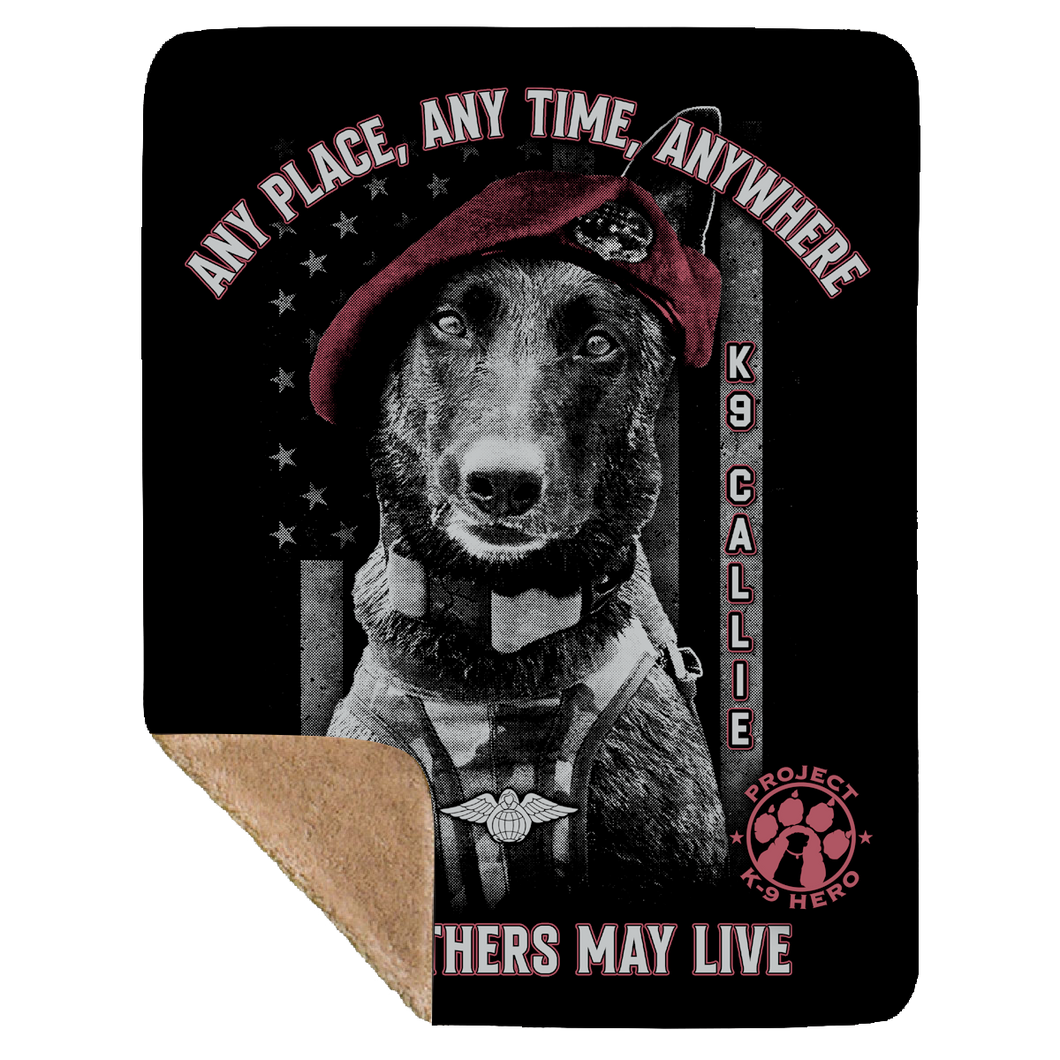 K-9 Callie Sherpa Blanket by Nine Line