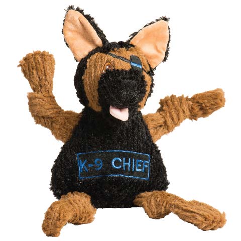 Hugglehounds Knottie Dog Toy - K-9 Chief