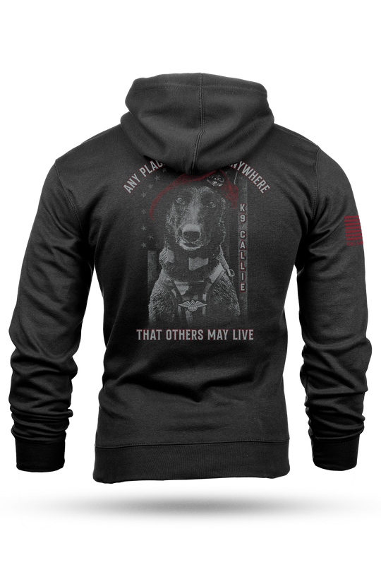K-9 Callie Unisex Pullover Hoodie by Nine Line Apparel