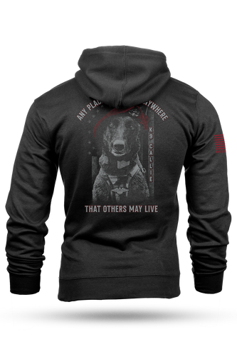K-9 Callie Unisex Pullover Hoodie by Nine Line Apparel