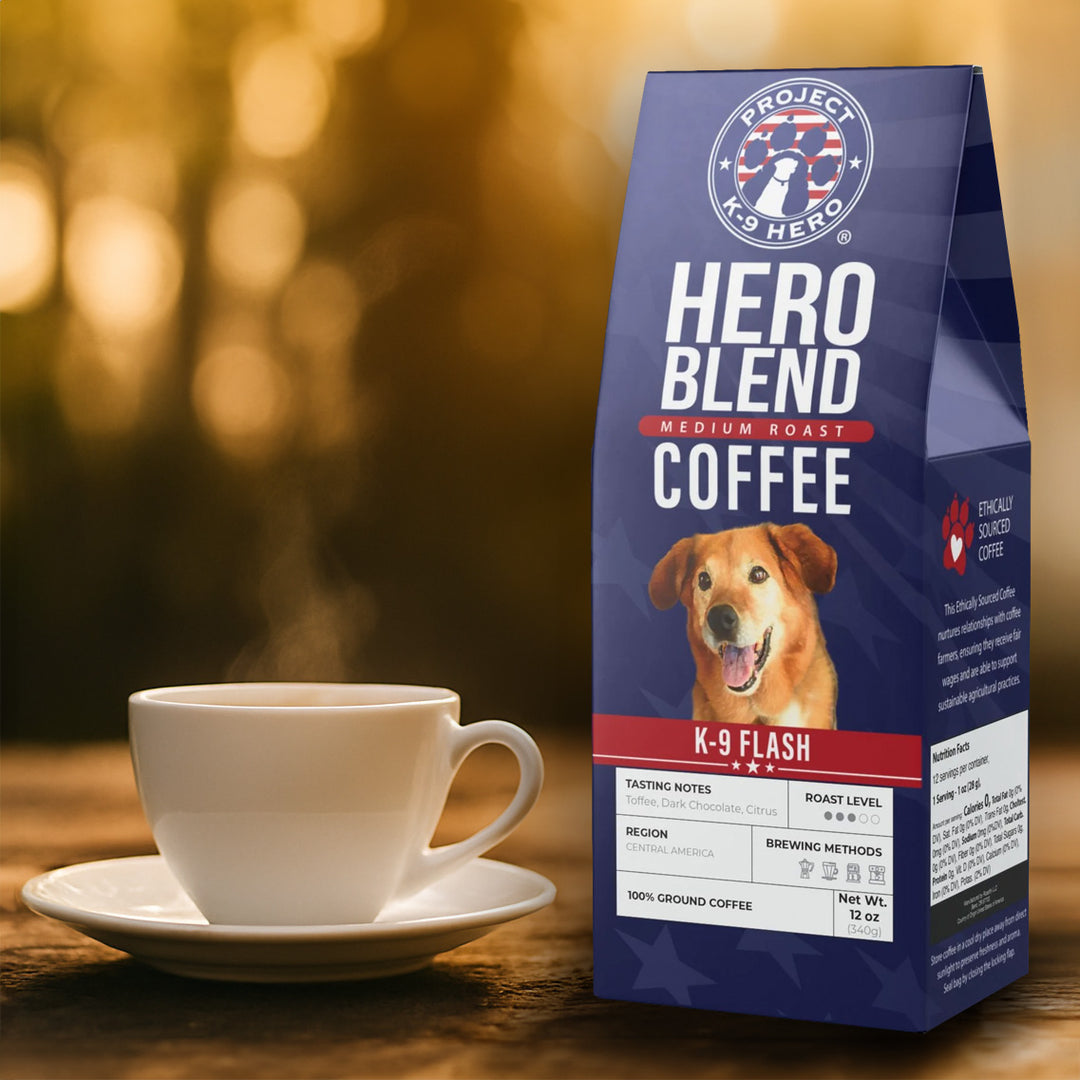 K-9 Flash HERO BLEND Coffee (Medium Roast)