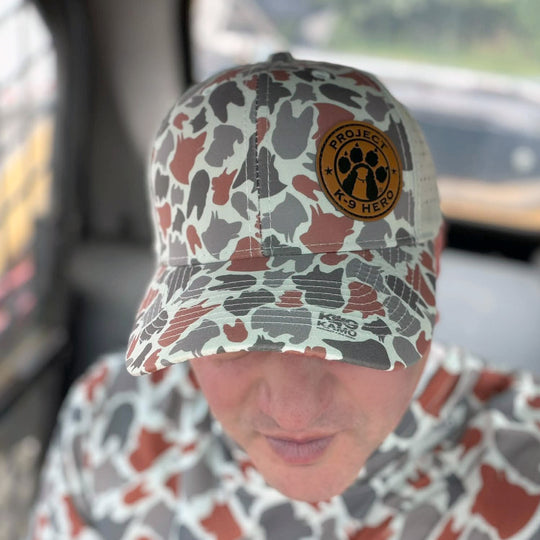 K-9 Kamo Poly Mesh Hat