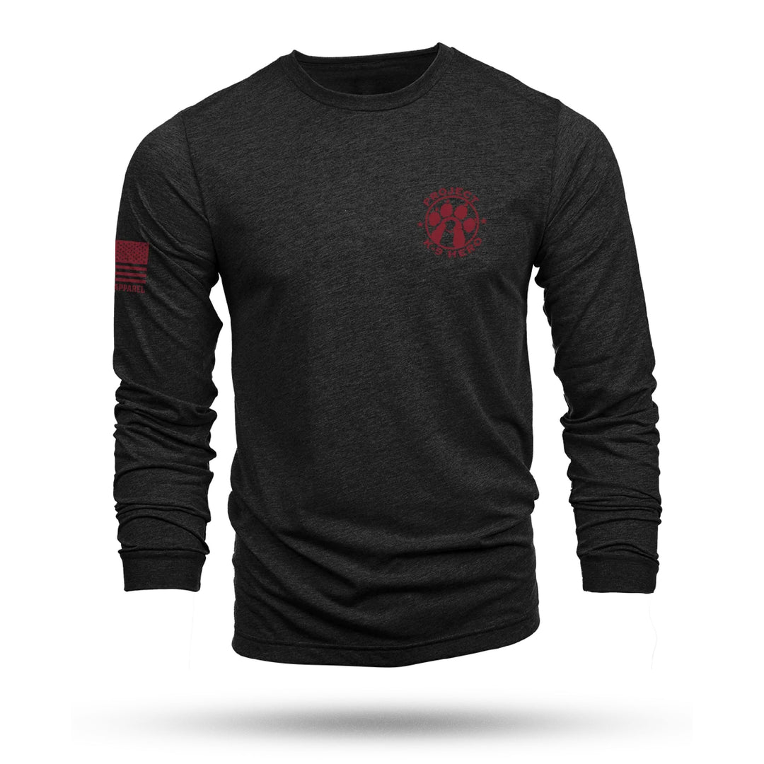 K-9 Callie Unisex Long Sleeve Shirt by Nine Line Apparel