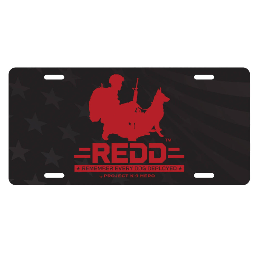 REDD® Logo License Plate