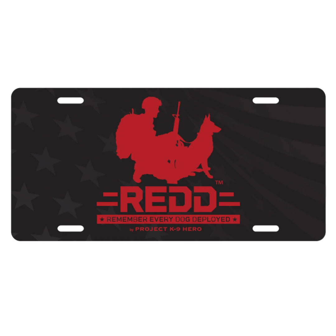 REDD® Logo License Plate