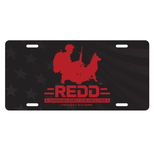 REDD® Logo License Plate