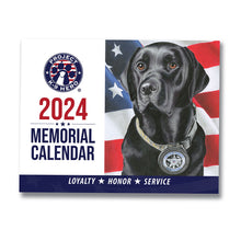 Load image into Gallery viewer, $25 - Project K-9 Hero 2024 Calendar
