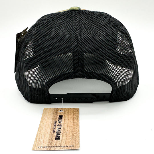 Engraved Cherrywood MultiCam Hat with REDD Logo