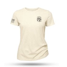 Load image into Gallery viewer, NATIONAL AMBASSADORS Women&#39;s T-Shirt by Nine Line - Oatmeal