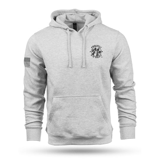 NATIONAL AMBASSADORS Pullover Hoodie by Nine Line - Athletic Gray