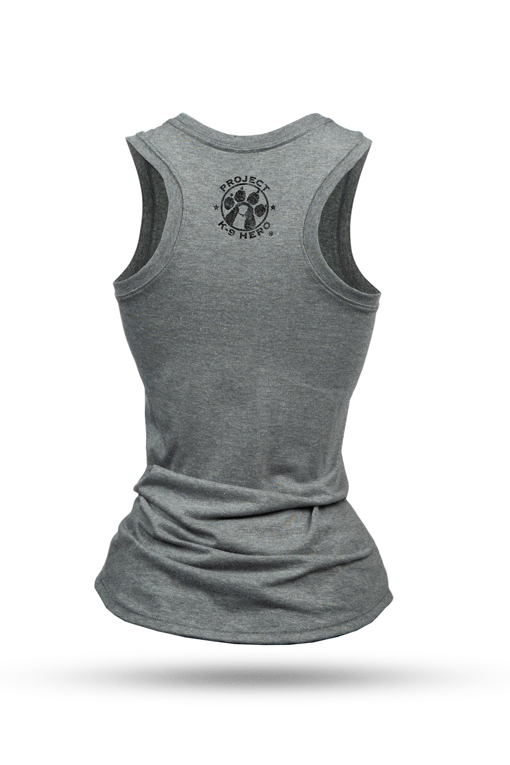 NATIONAL AMBASSADORS Women's Tank by Nine Line - Athletic Gray