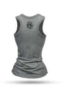 NATIONAL AMBASSADORS Women's Tank by Nine Line - Athletic Gray
