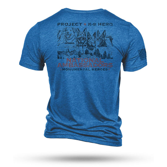 NATIONAL AMBASSADORS Unisex T-Shirt by Nine Line - Royal