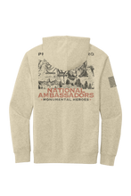 Load image into Gallery viewer, NATIONAL AMBASSADORS Pullover Hoodie by Nine Line - Oatmeal