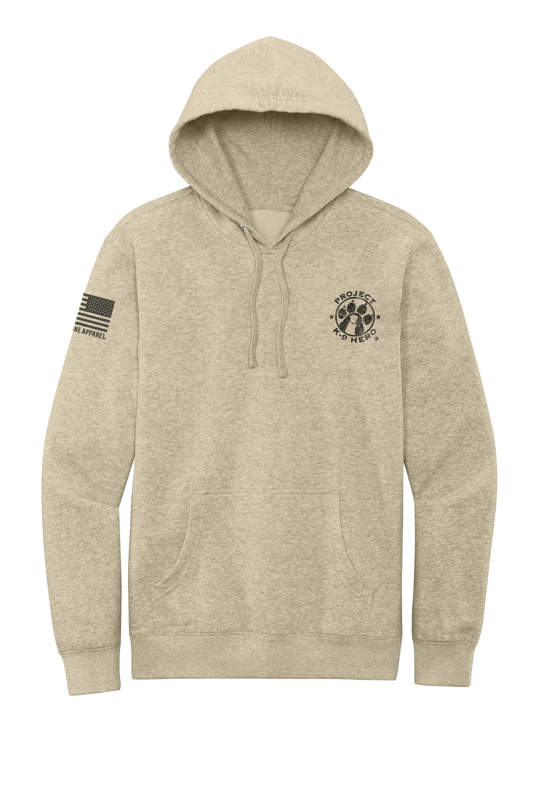 NATIONAL AMBASSADORS Pullover Hoodie by Nine Line - Oatmeal