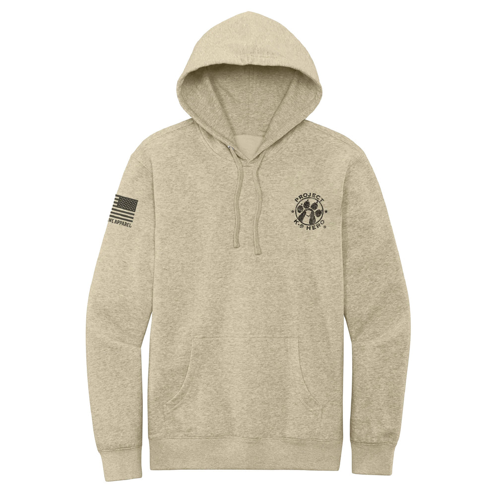 NATIONAL AMBASSADORS Pullover Hoodie by Nine Line - Oatmeal