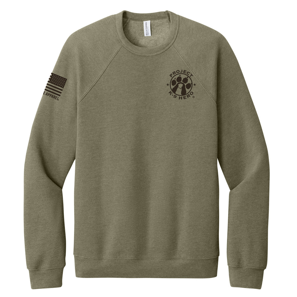 K-9 Rikki Unisex Crewneck Sweatshirt by Nine Line Apparel