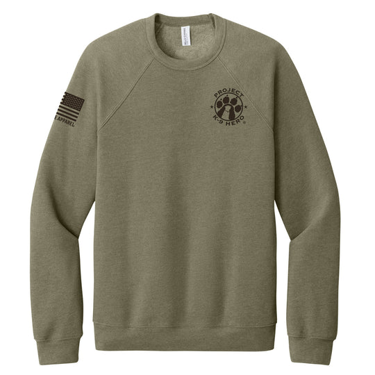 K-9 Rikki Unisex Crewneck Sweatshirt by Nine Line Apparel