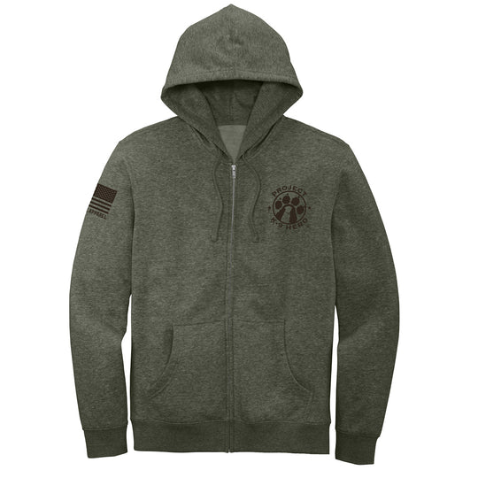 K-9 Rikki Unisex Zip Hoodie by Nine Line Apparel