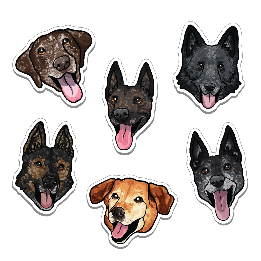 Rovers Charms - K-9 Ambassadors (Set of 6)