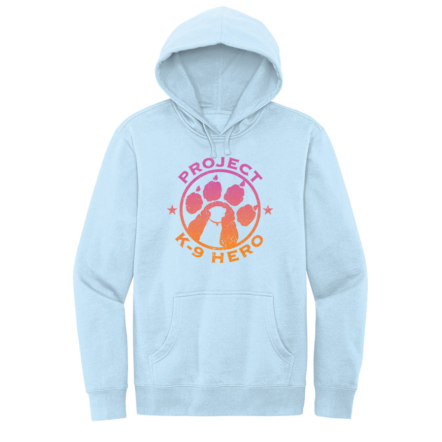 Ice Blue Unisex Hoodie