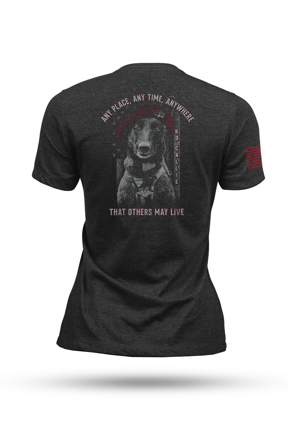 K-9 Callie Women's T-Shirt by Nine Line Apparel