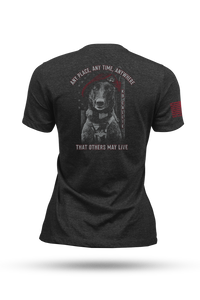 K-9 Callie Women's T-Shirt by Nine Line Apparel