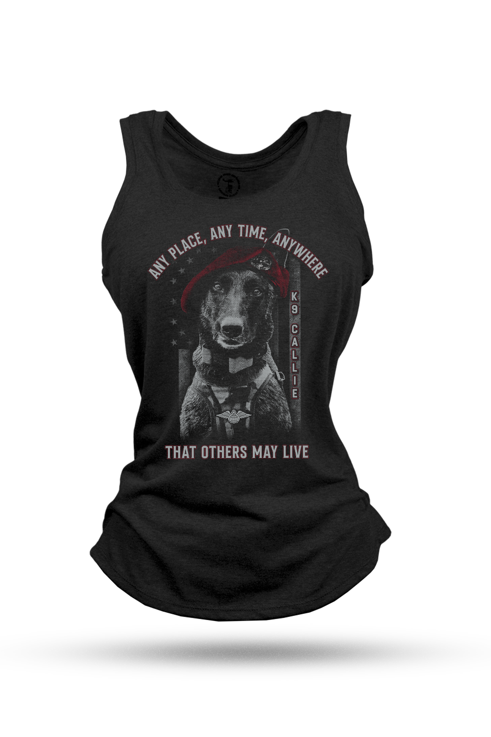 K-9 Callie Women's Tank Top by Nine Line Apparel