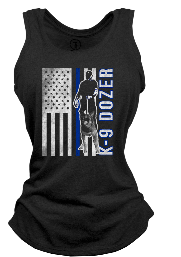 Project K-9 Hero Women's K-9 Dozer Tank Top, Lightweight